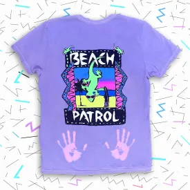 1989 Gecko Beach Patrol - Purple to Pink Hyper Tee