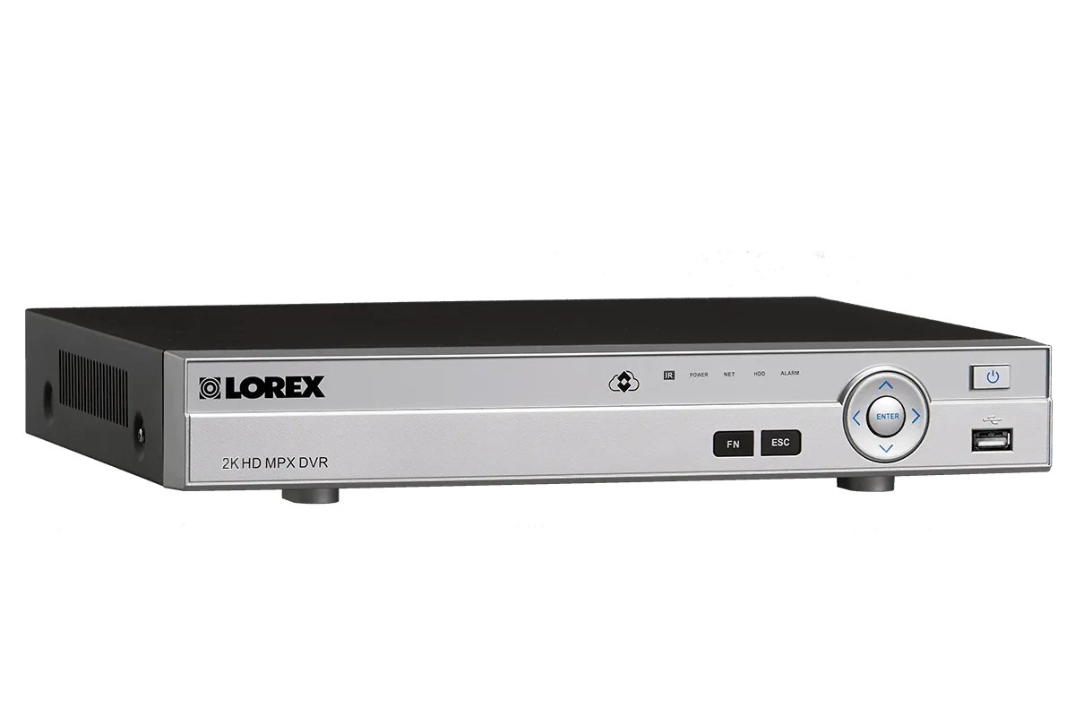 2K HD (2 x 1080p) MPX Security DVR - 8 Channel, 2TB Hard Drive, Works with Older BNC Analog Cameras, CVI, TVI, AHD
