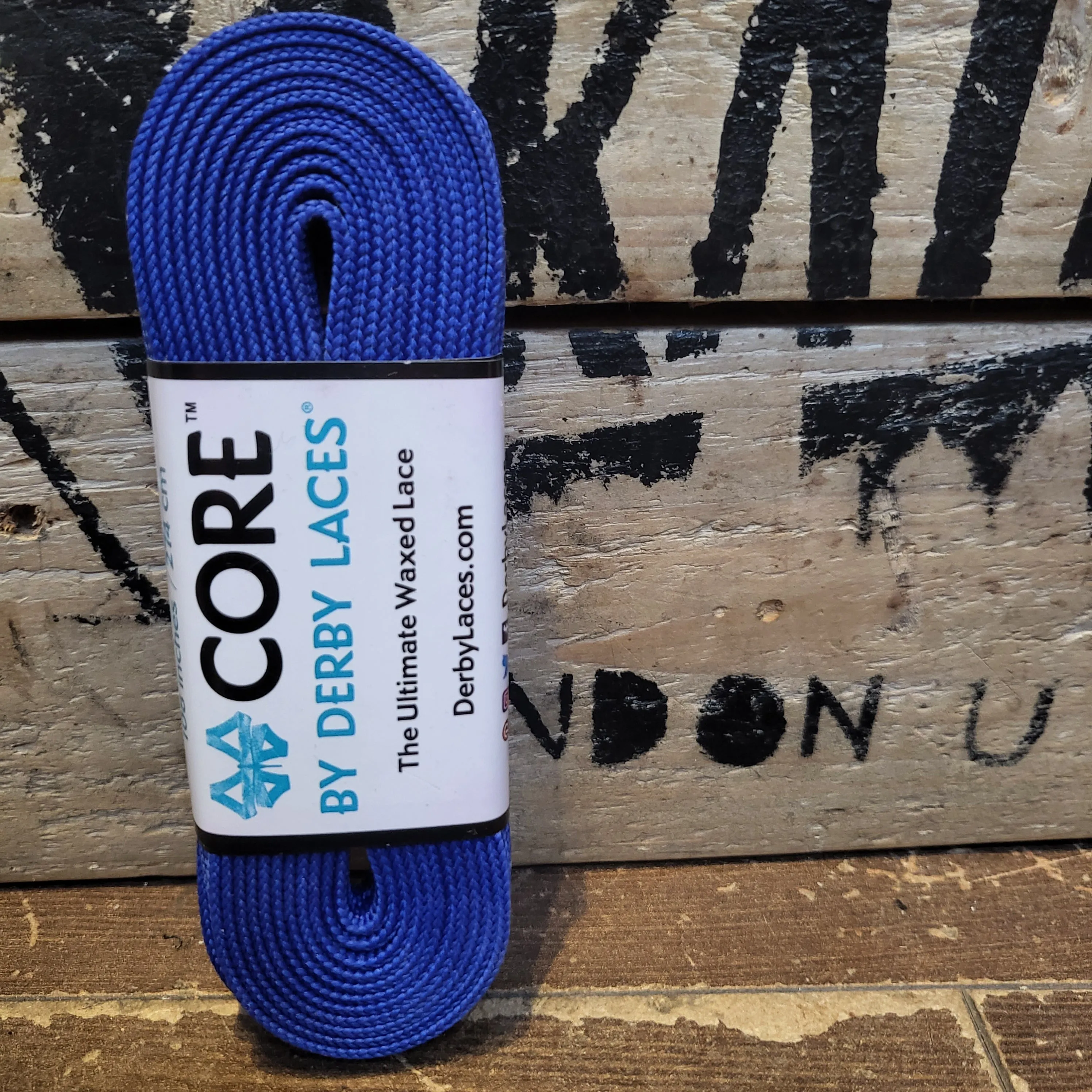 84''/213cm SOLID COLOUR Waxed Derby Laces