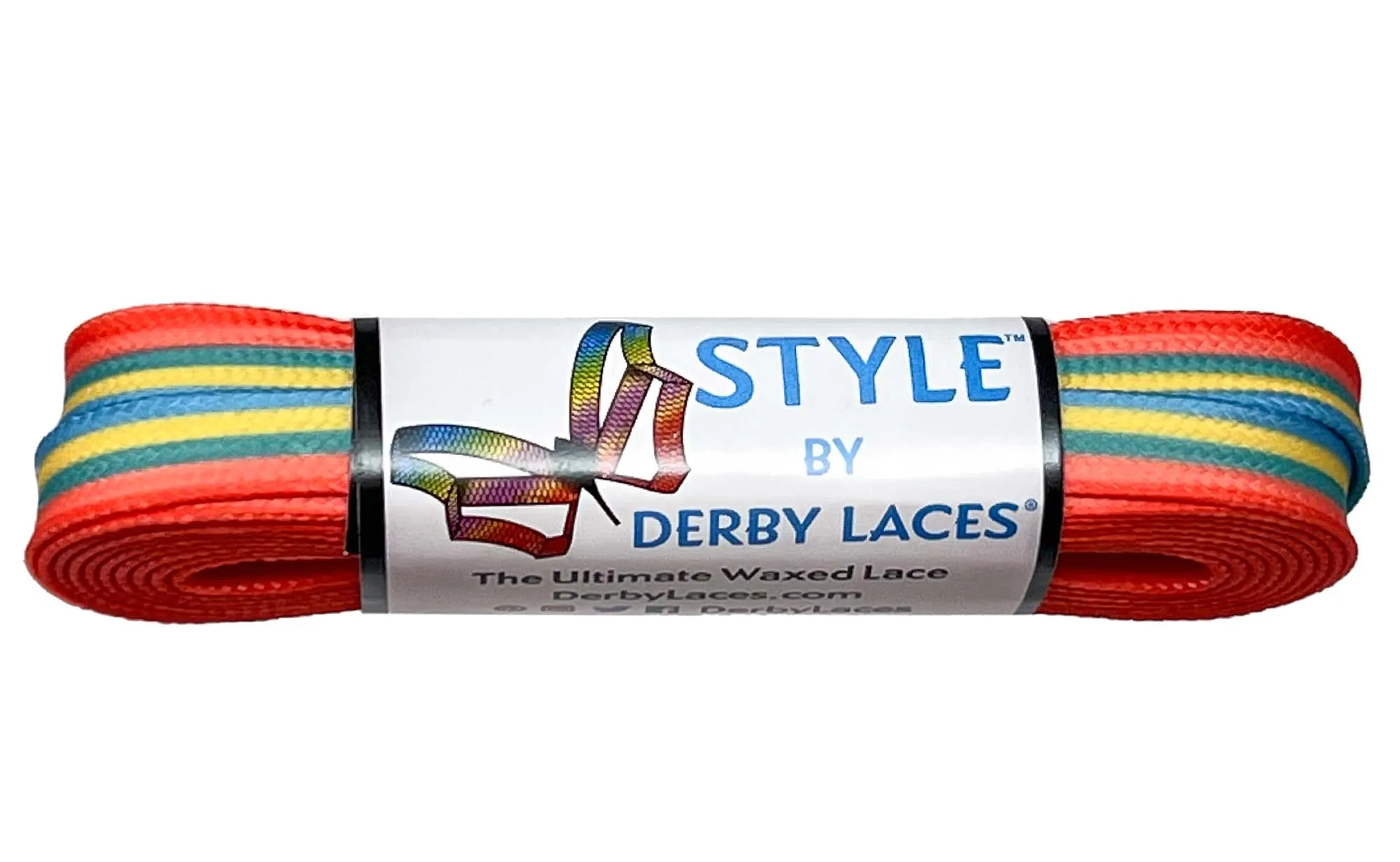 84''/213cm SOLID COLOUR Waxed Derby Laces