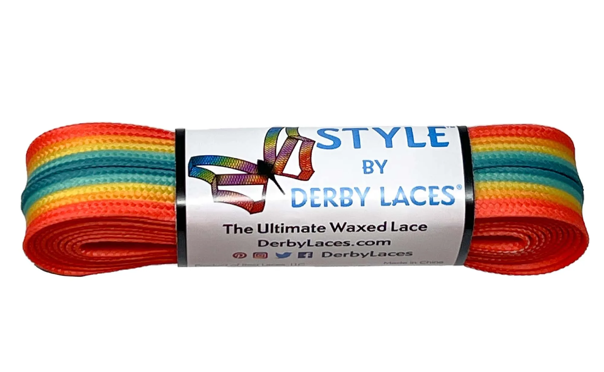 84''/213cm SOLID COLOUR Waxed Derby Laces