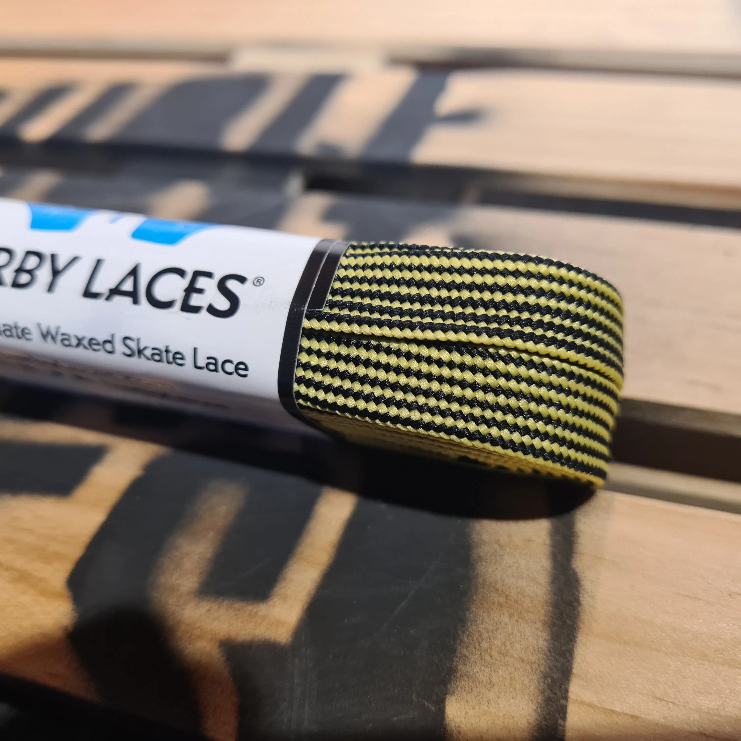 84''/213cm STYLE PATTERNED Waxed Derby Laces