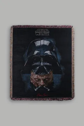 Ashes Of The Dark Tapestry Blanket in Black