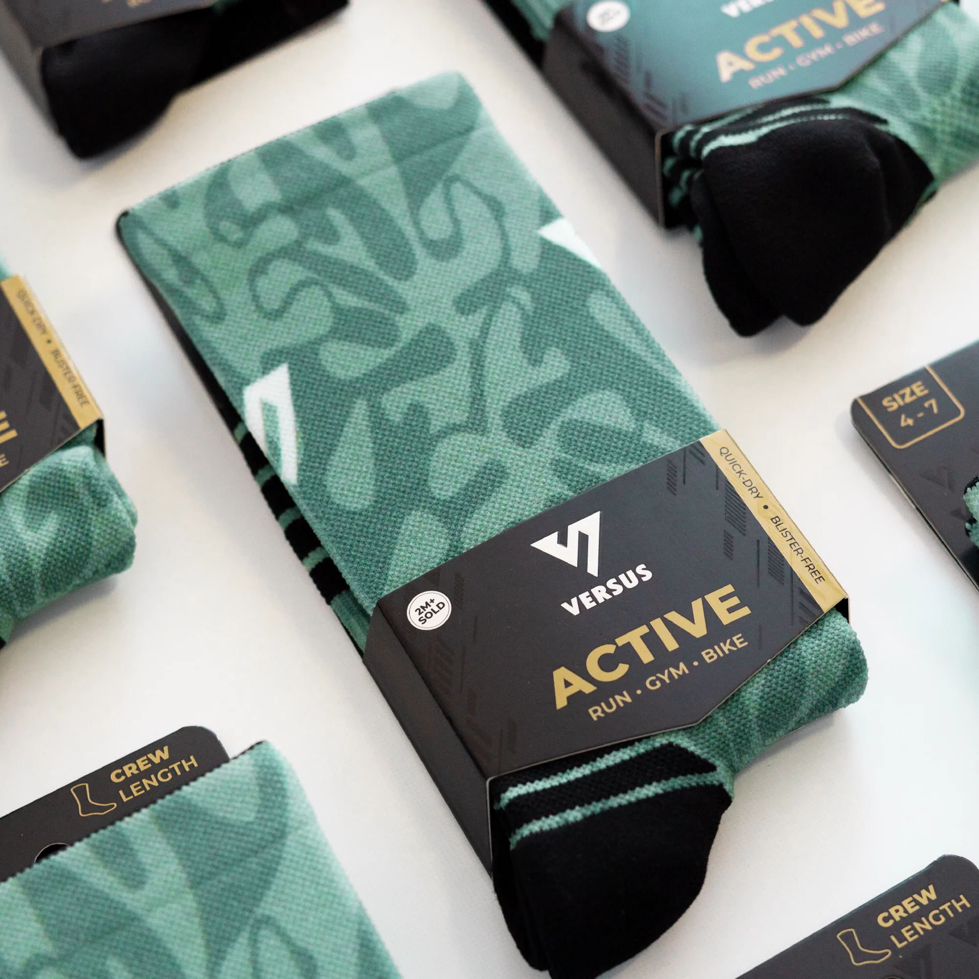 Brigade Active Crew Socks
