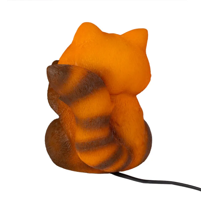 Cute Red Panda Lamp Calming Bedroom Light