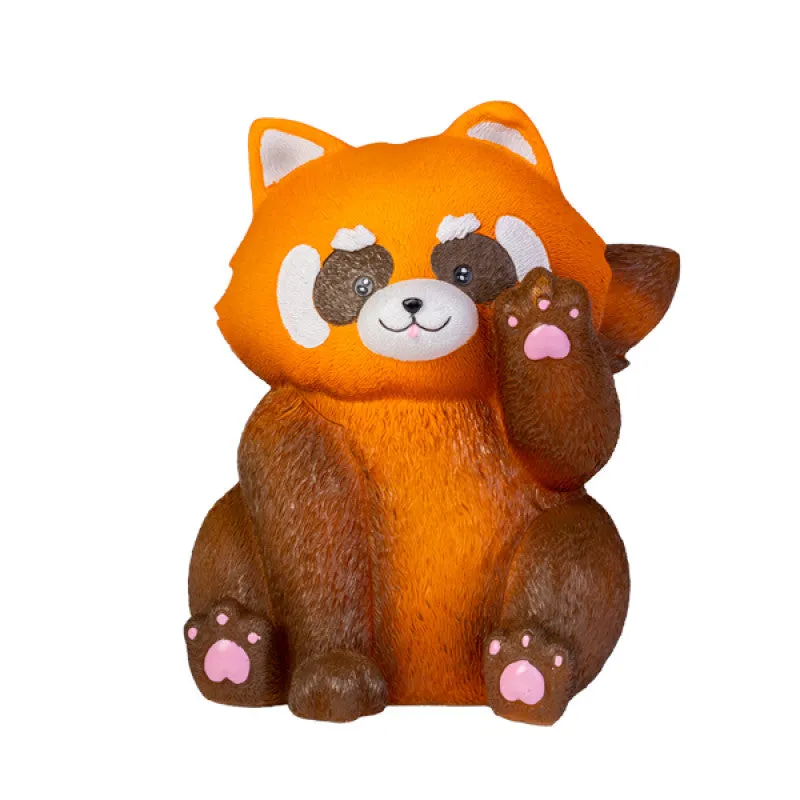 Cute Red Panda Lamp Calming Bedroom Light