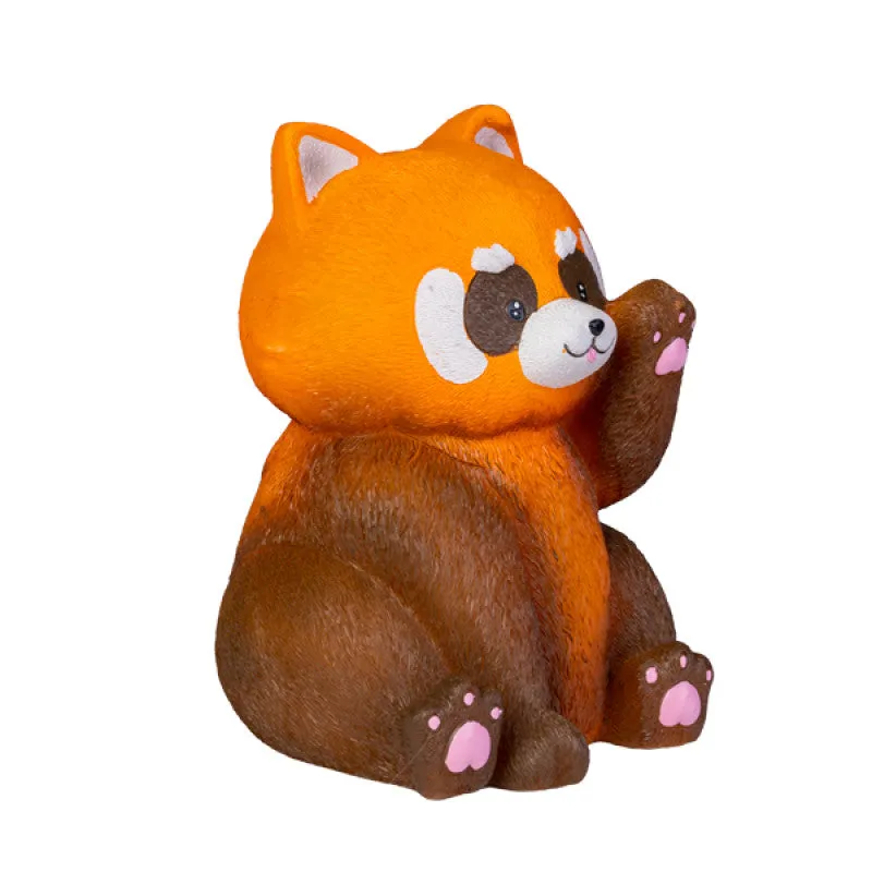 Cute Red Panda Lamp Calming Bedroom Light