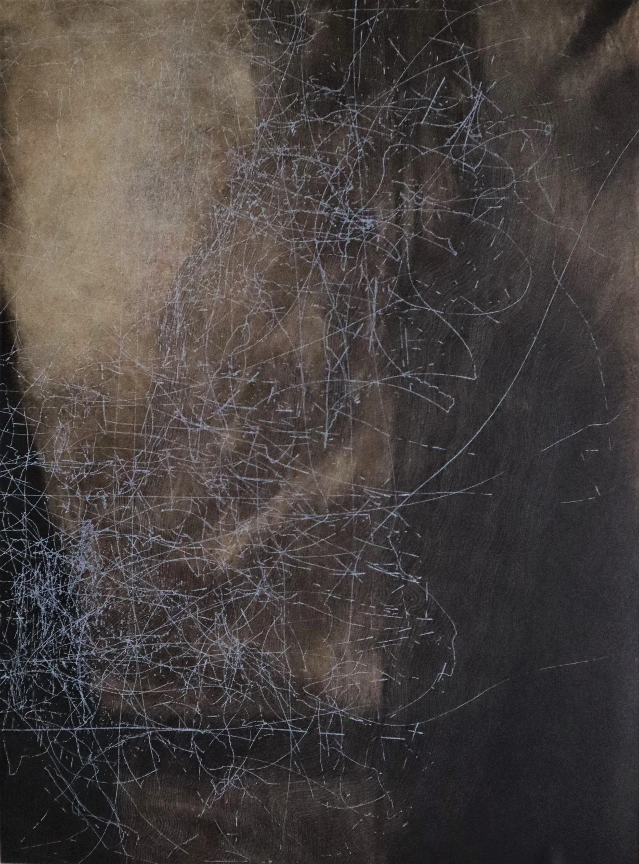 DIAN DARMANSJAH | 'Shadow Cast West' | Mezzotint / Engraving / Etching