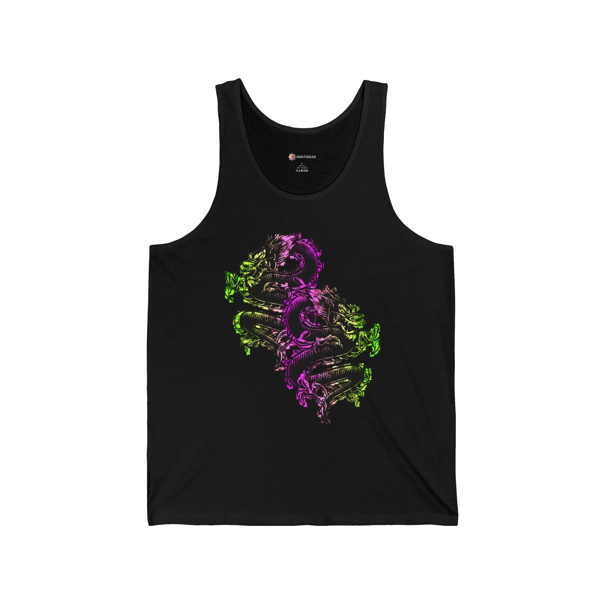 Dragon Bloom Unisex Jersey Tank