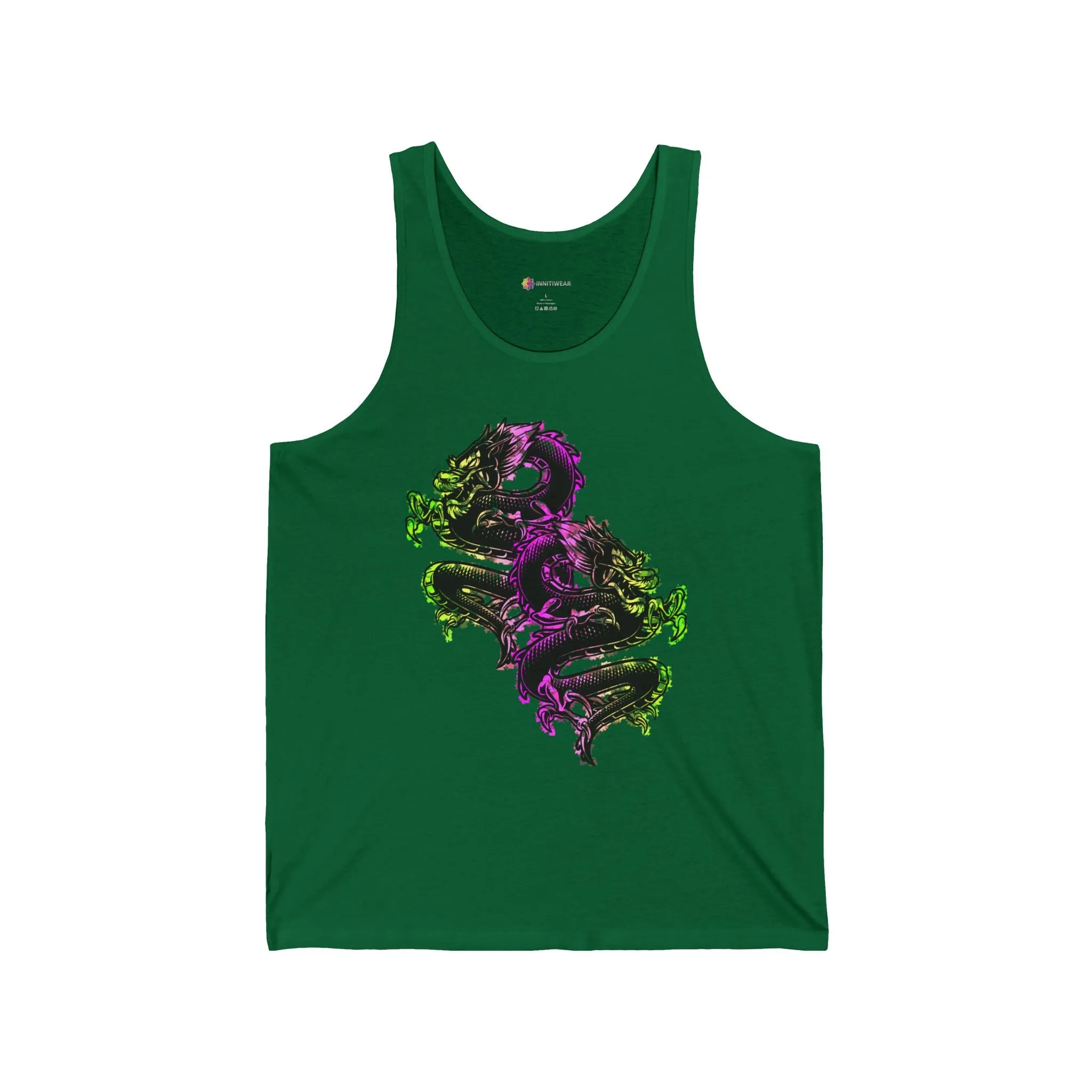 Dragon Bloom Unisex Jersey Tank