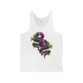 Dragon Bloom Unisex Jersey Tank