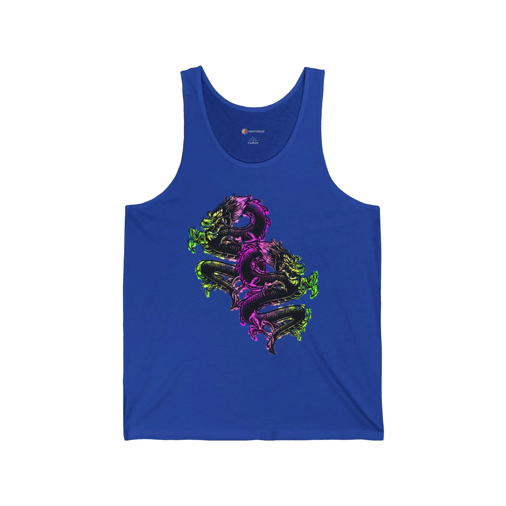 Dragon Bloom Unisex Jersey Tank