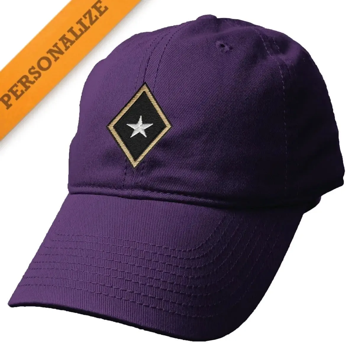 FIJI Purple Personalized Hat