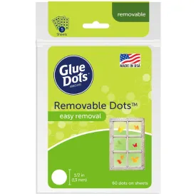 Glue Dots - Removable Glue Dots - Sheets