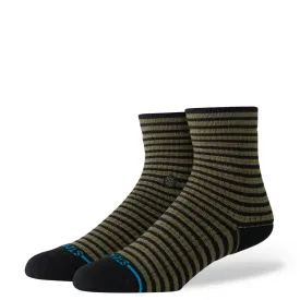 Instance Mens Army Green Gregor Quarter Socks
