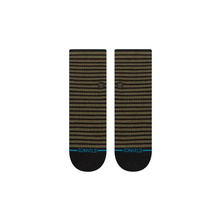 Instance Mens Army Green Gregor Quarter Socks