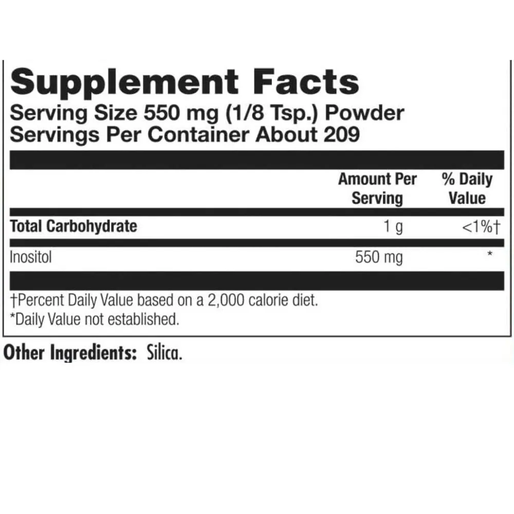 Kal Inositol Powder 550mg 4oz