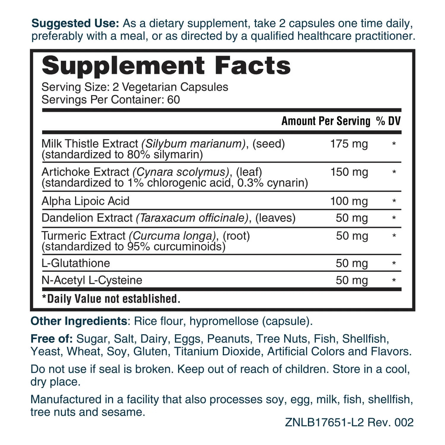 Nature's Lab Super Thistle - 120 Capsules
