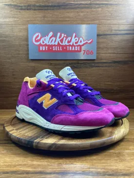 New Balance 990v2 MiUSA Teddy Santis Purple Yellow
