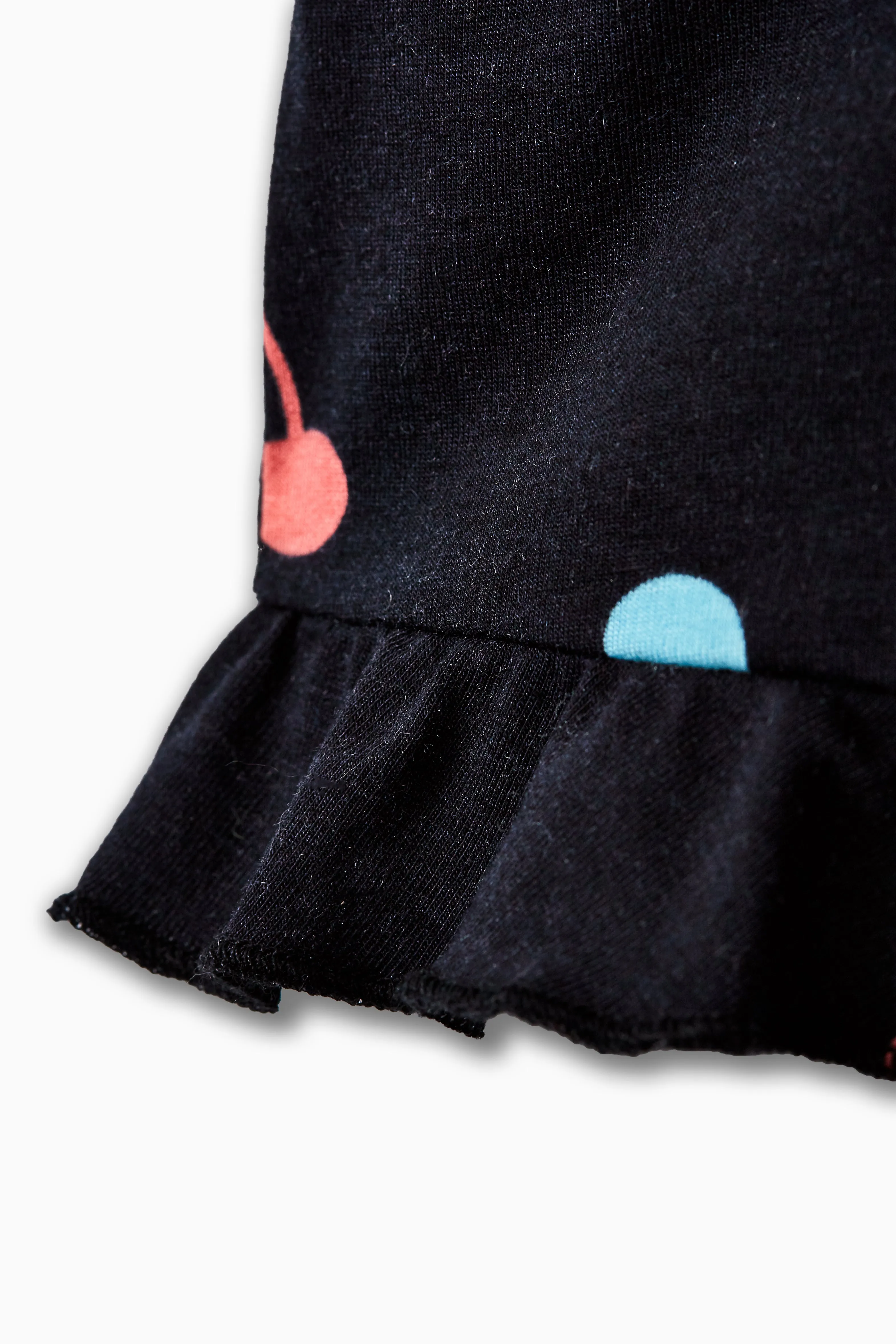 Ombre Cherry Ruffle Short