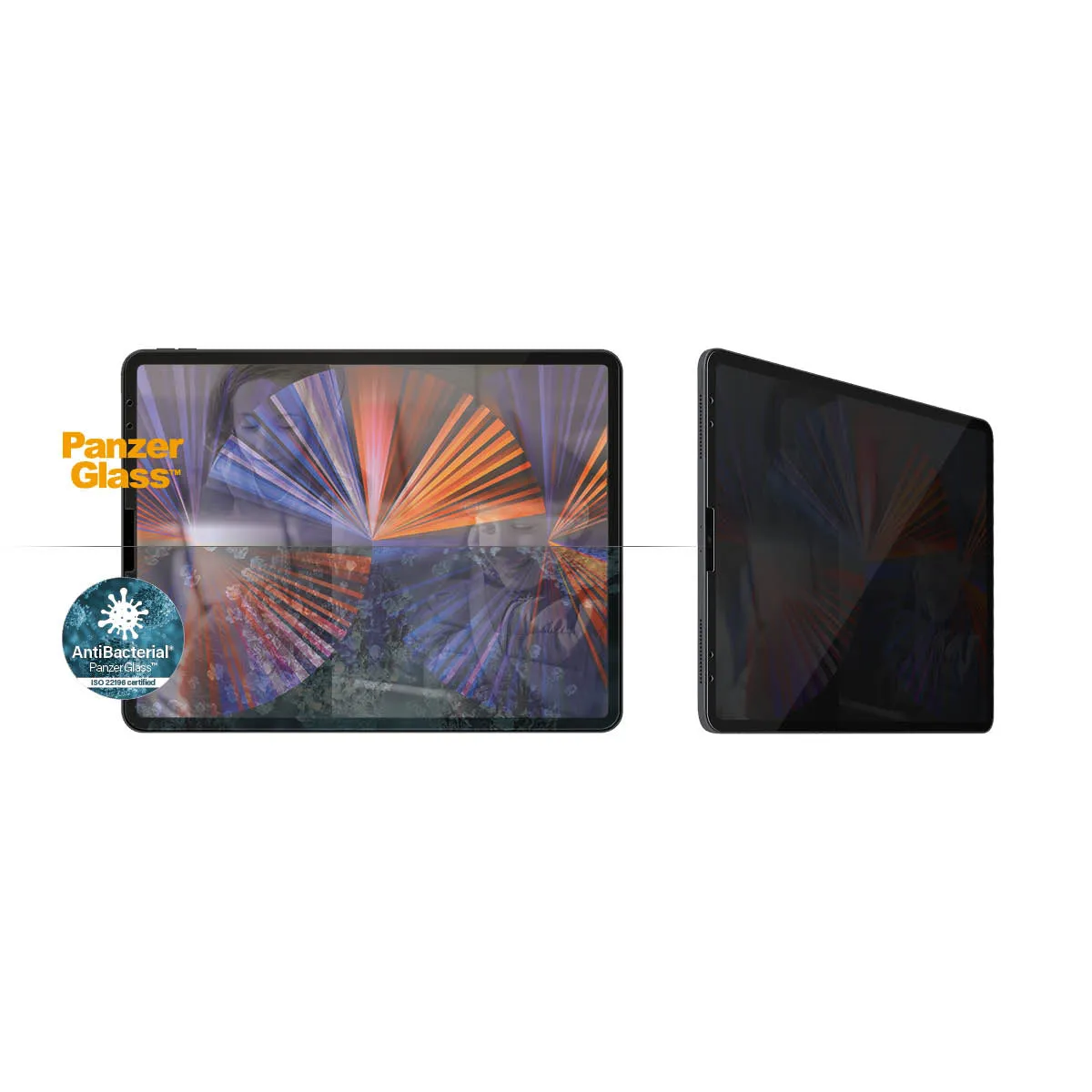 [OPEN BOX] PANZERGLASS iPad Pro 12.9 2021/2020 Screen Protector Privacy Filter - Clear