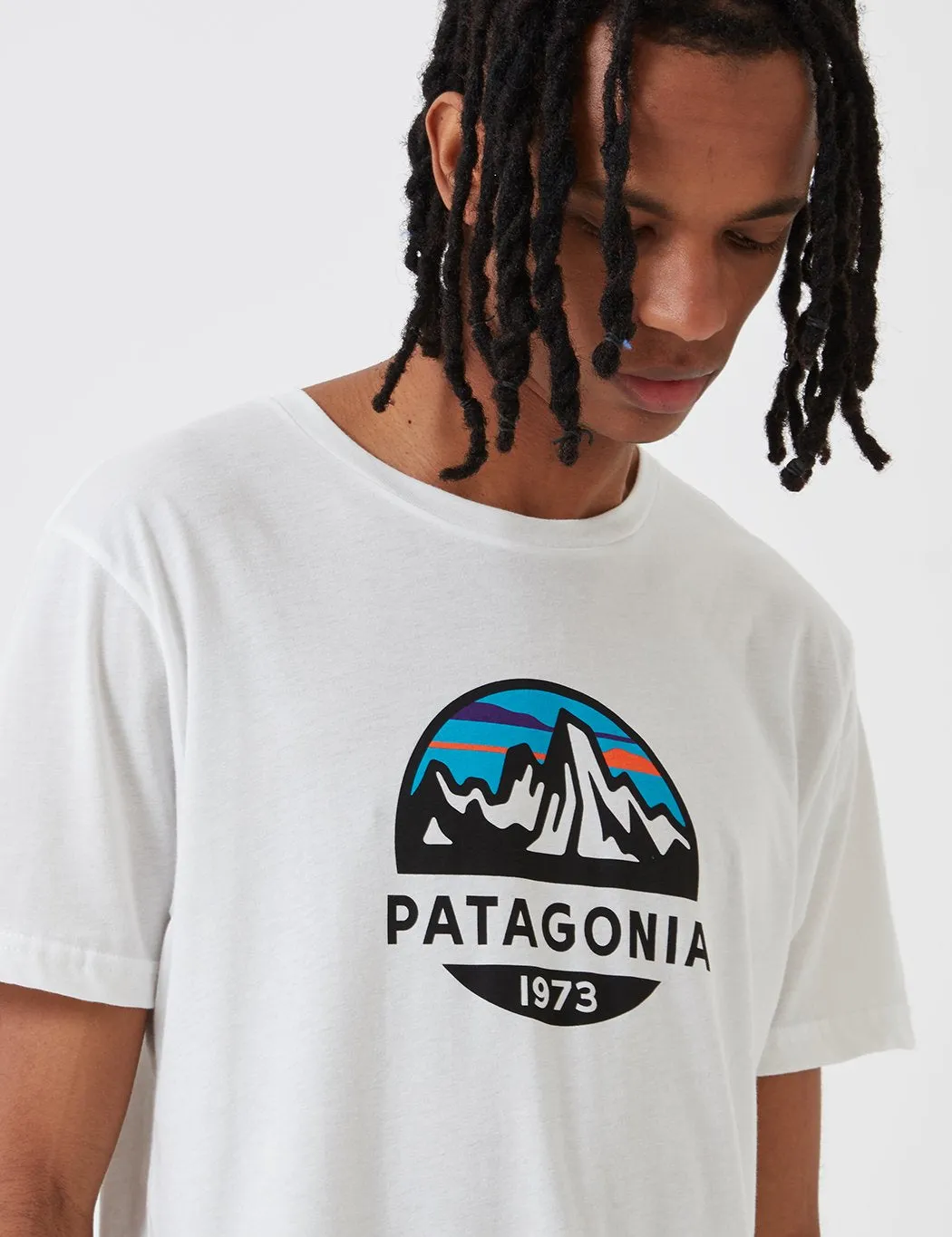 Patagonia Fitz Roy Scope Organic T-­Shirt - White