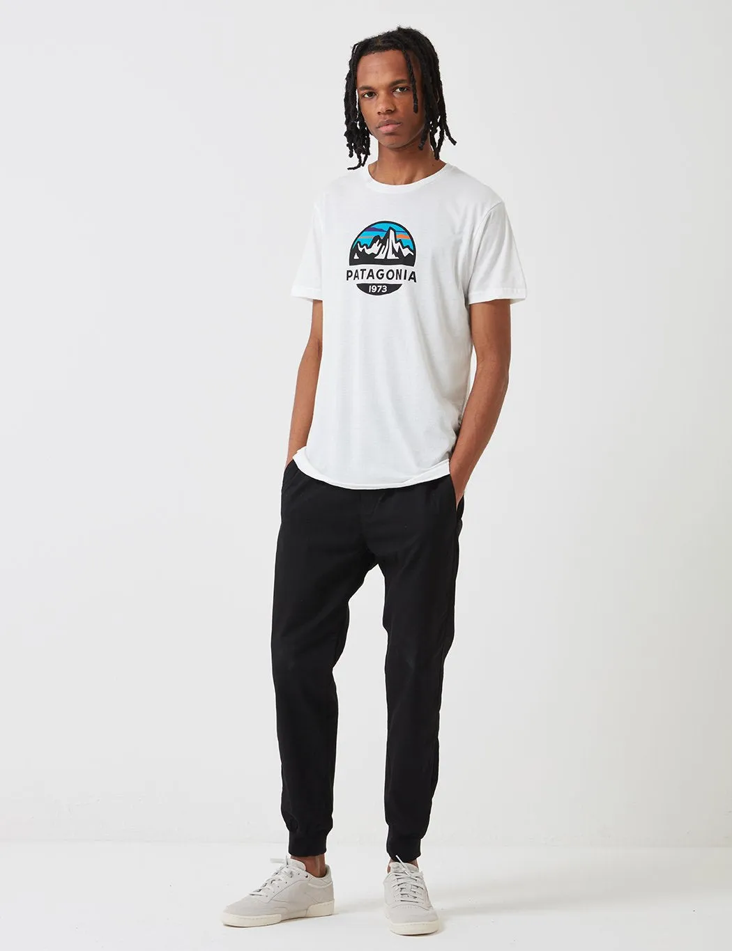 Patagonia Fitz Roy Scope Organic T-­Shirt - White