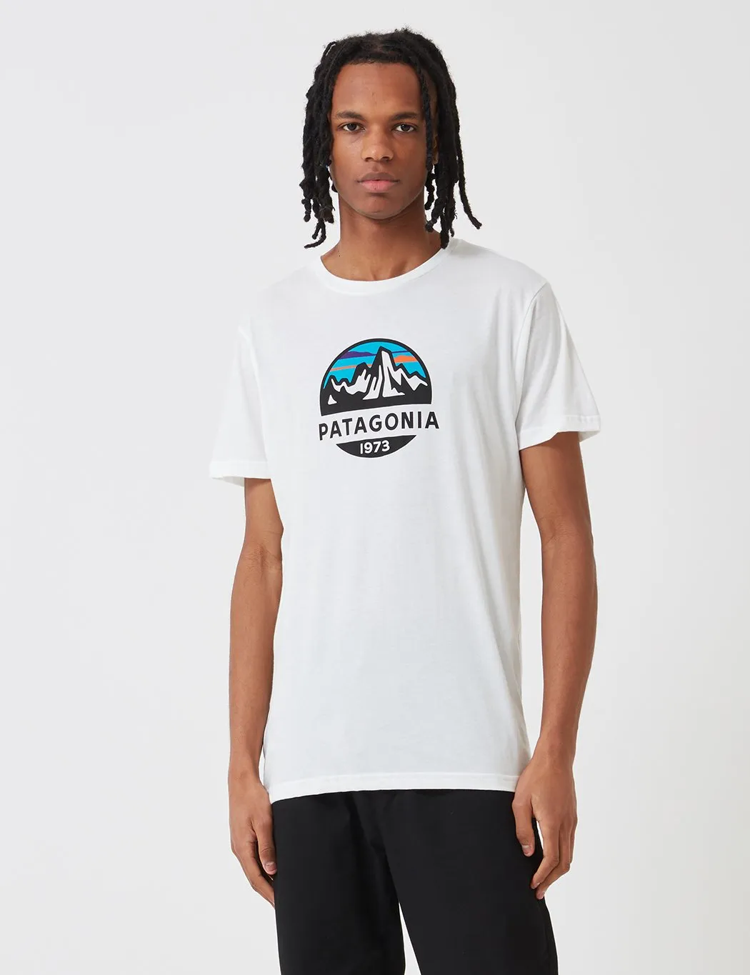 Patagonia Fitz Roy Scope Organic T-­Shirt - White