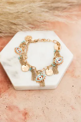 Protective Eye Charm Bracelet/anklet