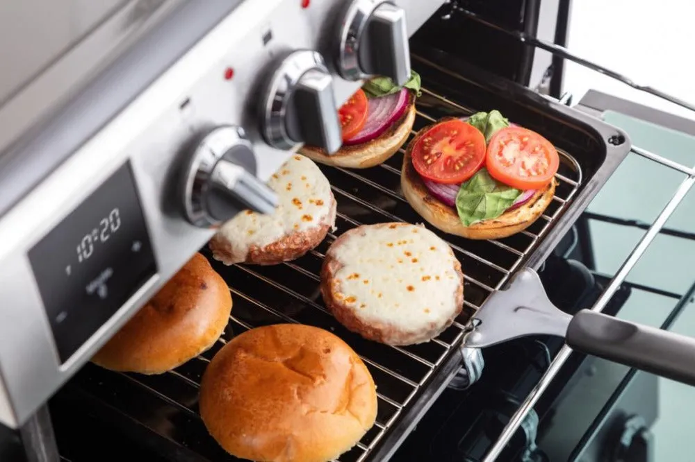 Rangemaster Professional 60  Black Gas Double Oven Cooker 60cm