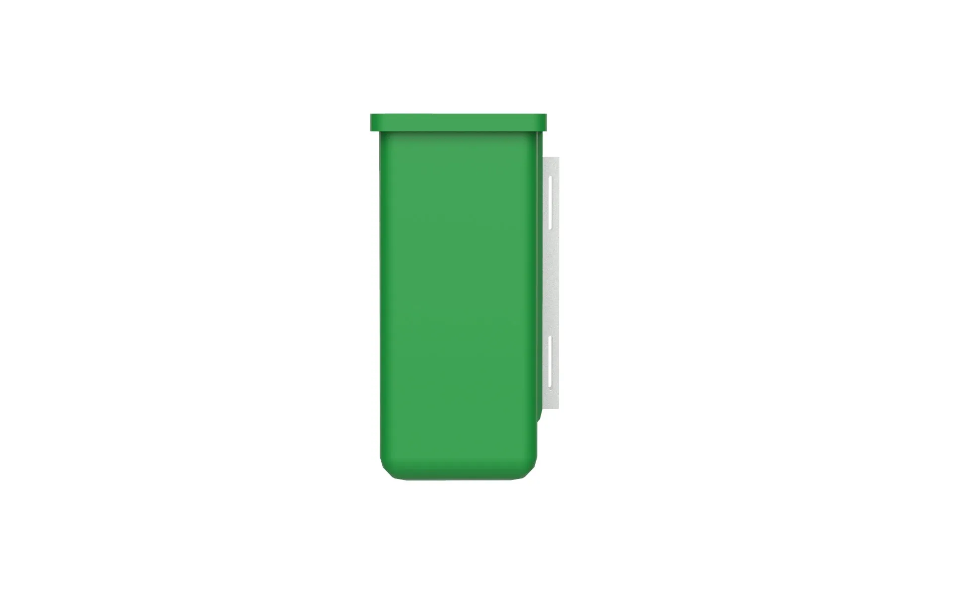 Rectangular 25L Pole Bin