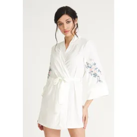 Rya Collections Sakura Embroidered Cover Up Robe 377