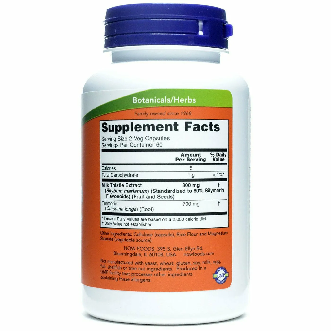 Silymarin 150 mg 120 vcaps by NOW
