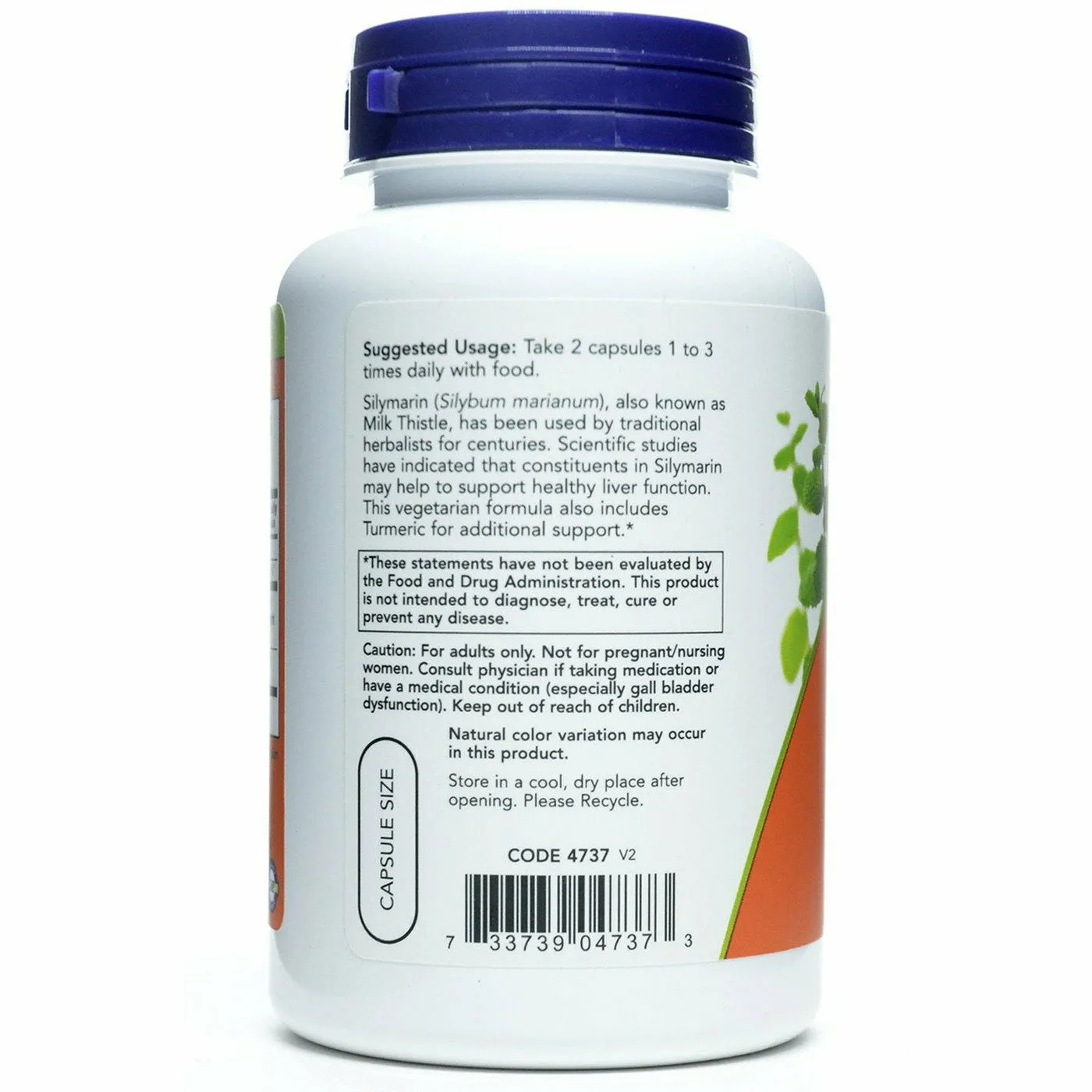 Silymarin 150 mg 120 vcaps by NOW
