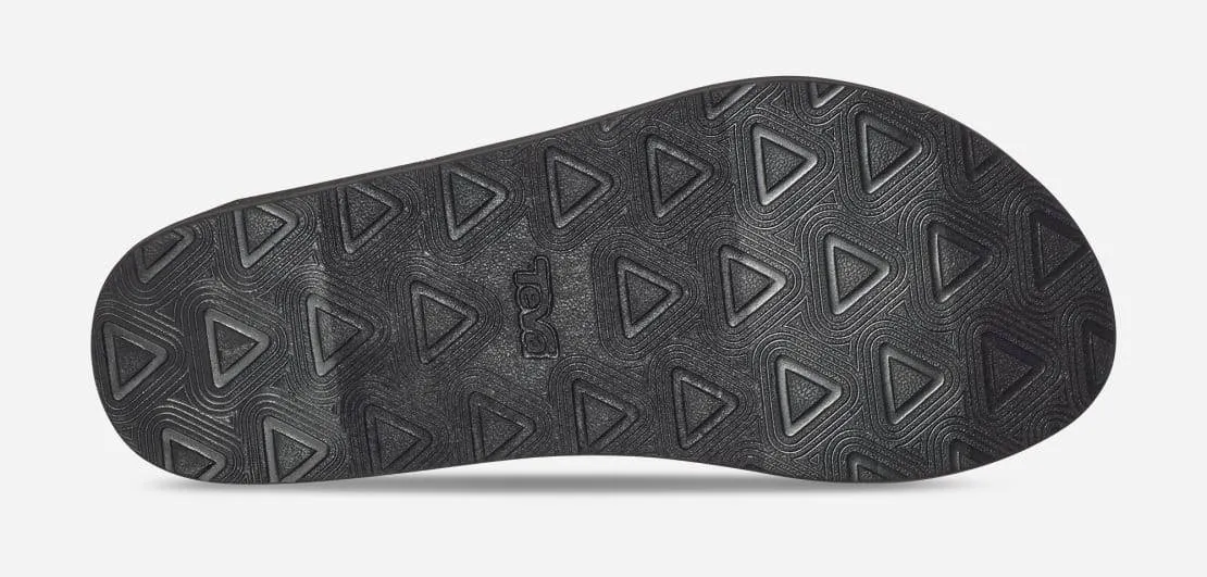 Teva Womens Reflip Waves Black White
