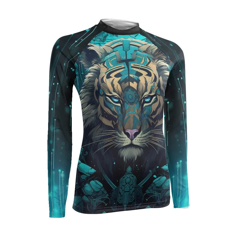 Tiger Light Women's Long Sleeve Rash Guard