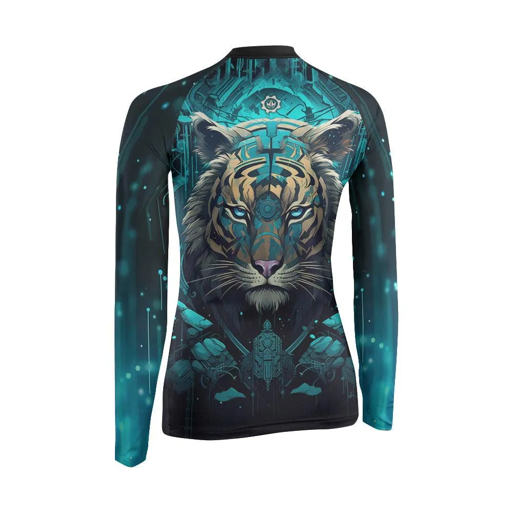 Tiger Light Women's Long Sleeve Rash Guard