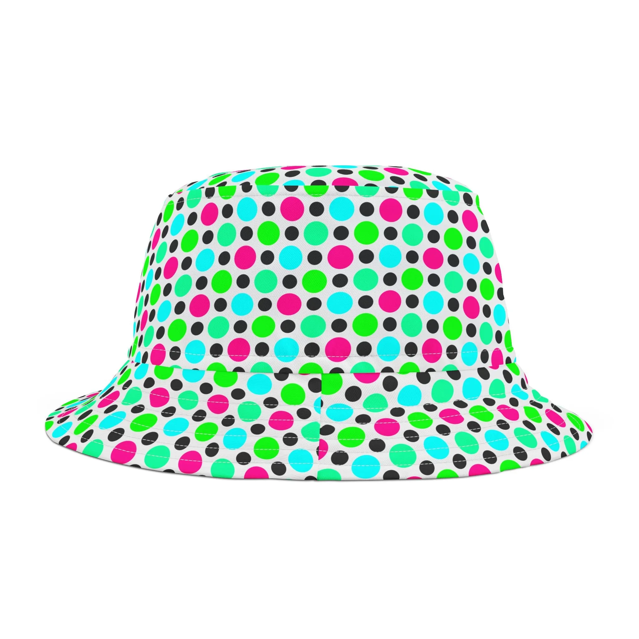 Tropical Circle Pattern v2Bucket Hat (AOP)