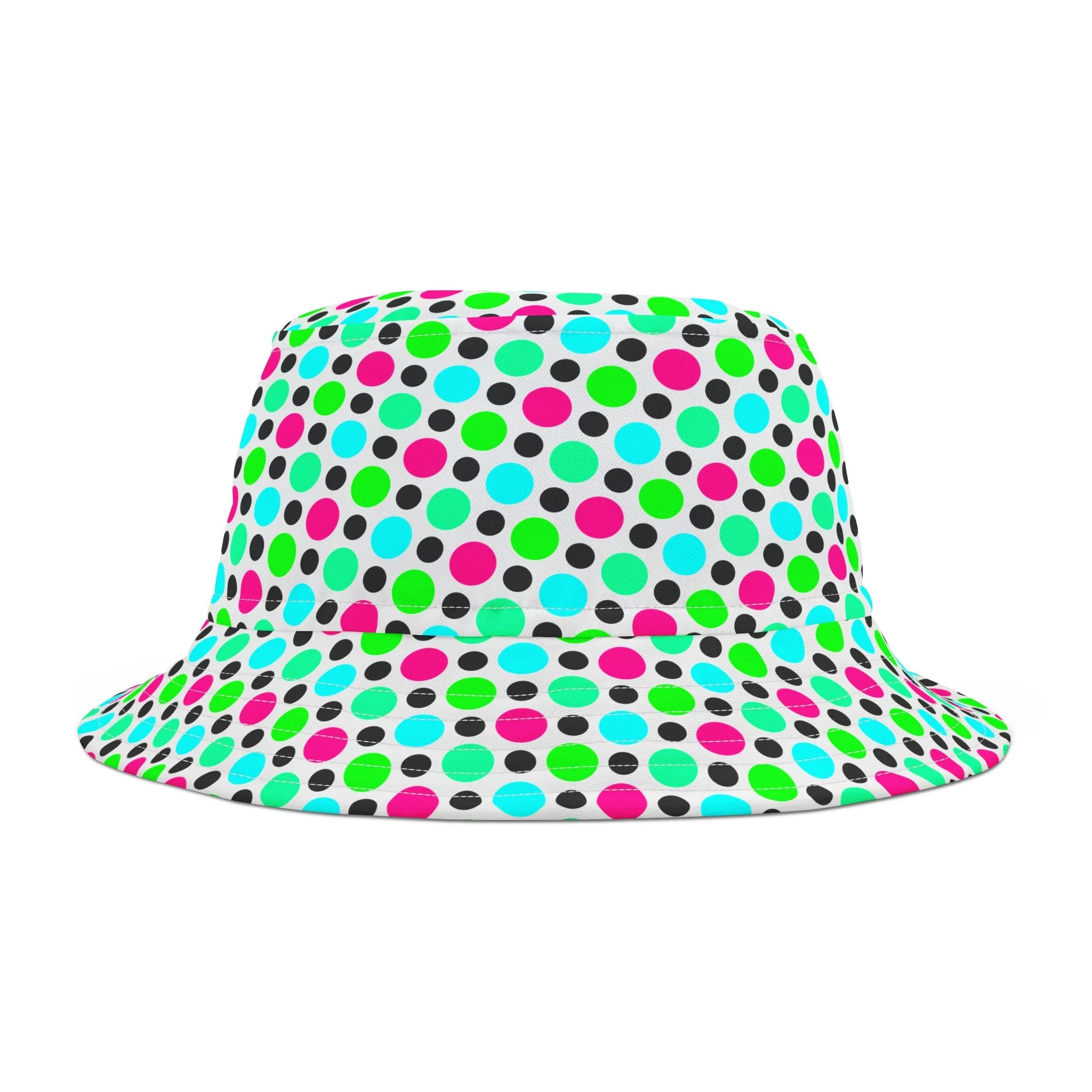 Tropical Circle Pattern v2Bucket Hat (AOP)